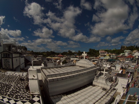 Guadelope Friedhof von Morne-a-l ' eau FisheyeGuadelope Tombs von Morne-a-l ' eau  Fisheye  