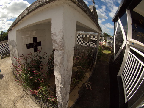 Guadelope Friedhof von Morne-a-l ' eau FisheyeGuadelope Tombs von Morne-a-l ' eau  Fisheye  