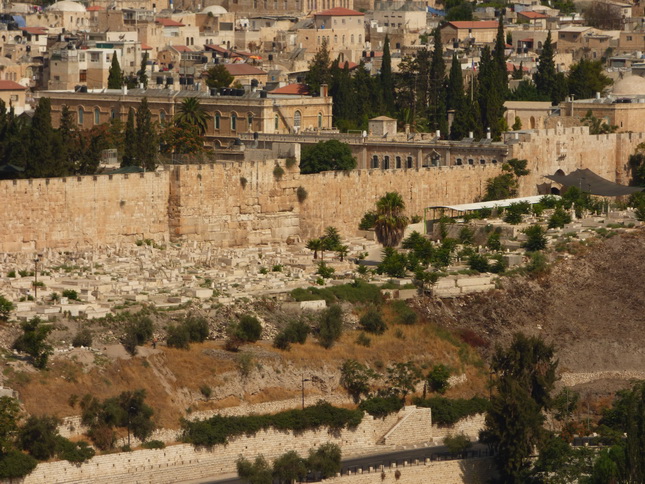 JERUSALEM Blick vom Ölberg