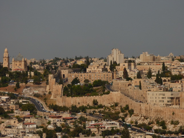   JERUSALEM Blick vom Ölberg JERUSALEM Blick vom Ölberg