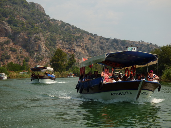 Marmaris Bootstour Dalyan Felsengräber  Marmaris  Dalyan  Bootstour Dalyan 