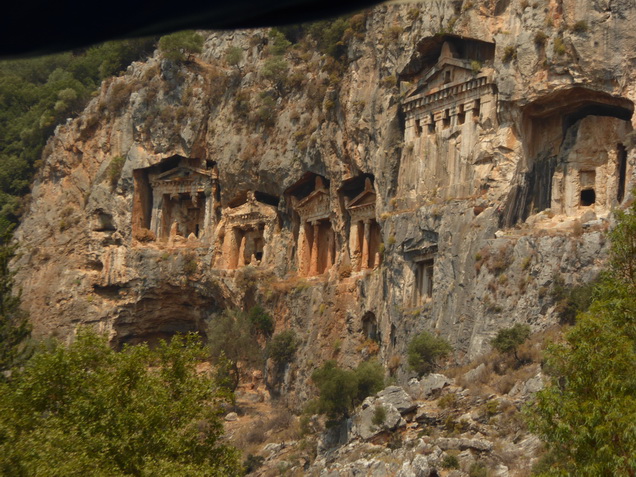 Marmaris Bootstour Dalyan Felsengräber  Marmaris  Dalyan  Bootstour Dalyan 