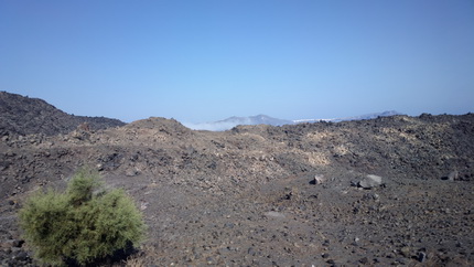 Santorin Nea Kameni Vulkanwanderung