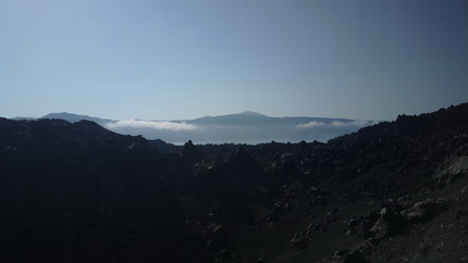 Santorin Nea Kameni Vulkanwanderung