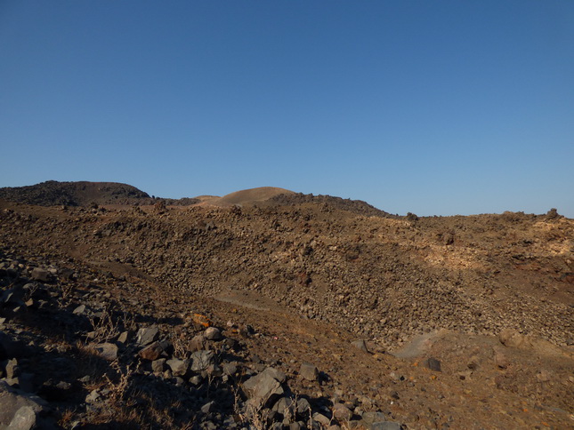 Santorin Nea Kameni Vulkanwanderung