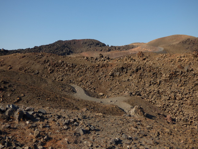 Santorin Nea Kameni Vulkanwanderung