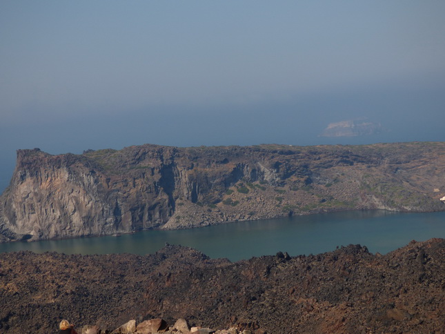 Santorin Nea Kameni Vulkanwanderung