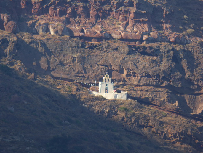 Santorin Nea Kameni Wanderung 