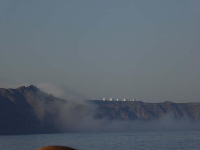 Santorini Santorin Nea Kameni Vulkanwanderung