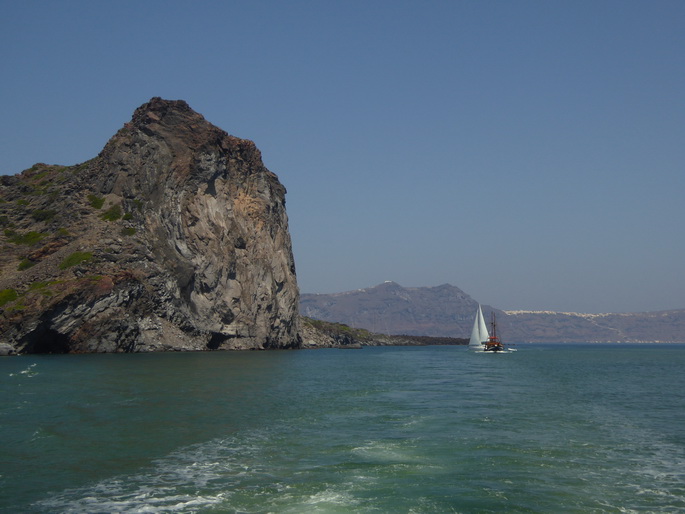   Santorin Nea Kameni VulkanwanderungSantorini Santorin  Palea  Kameni Vulkanwanderung  Vulkanwanderung