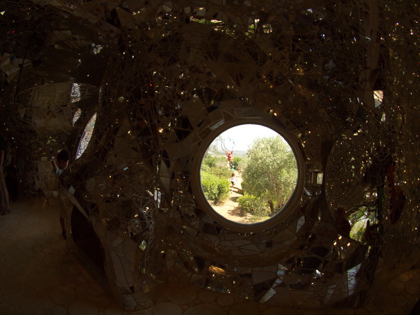 Giardino de Tarochi  Tarot Garten niki de saint Phalle nanas Fisheye