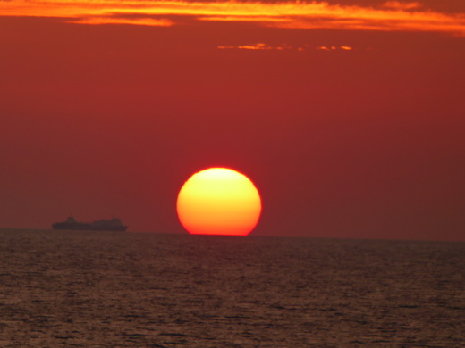 Olbia Sardinien Capo Testa Sundowner