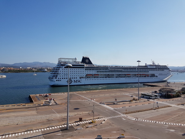 Olbia Sardinien Cala Di Volpe Pulpo am Meer Olbia Sardinien  Hafen Olbia