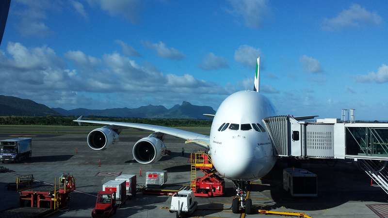 Mauritius Airport A 380